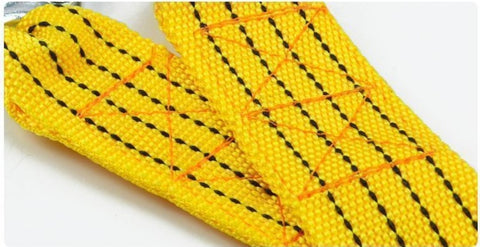 Car Tow Rope 3 Meters Thick and Powerful Fluorescent Nylon Tow Rope