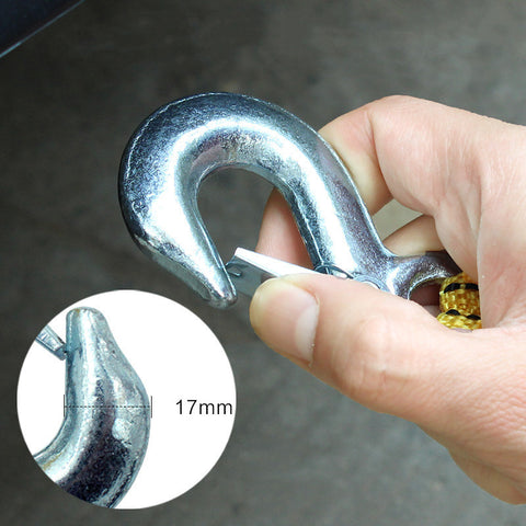 Car Tow Rope 3 Meters Thick and Powerful Fluorescent Nylon Tow Rope