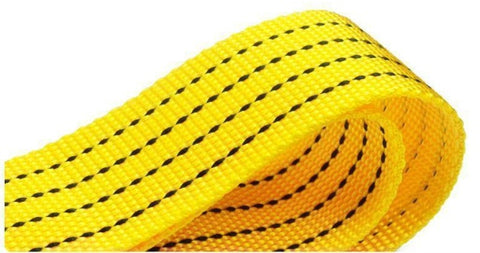 Car Tow Rope 3 Meters Thick and Powerful Fluorescent Nylon Tow Rope