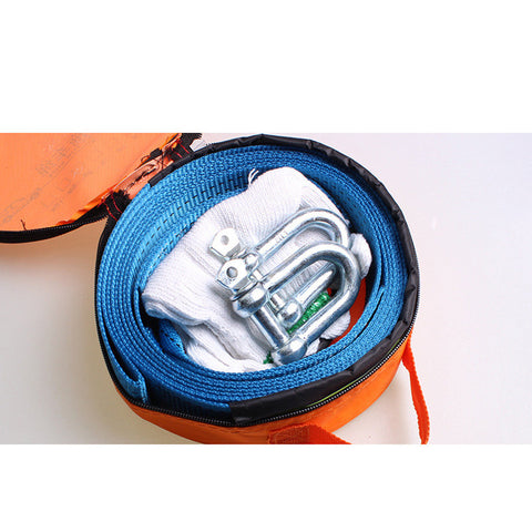Five meters 8 tons tow rope car towing rope