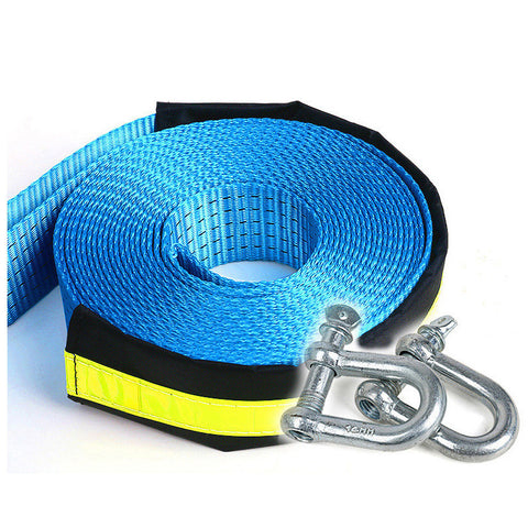 Five meters 8 tons tow rope car towing rope