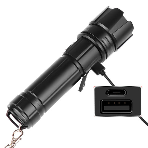 White Laser Long-range Strong Light Flashlight