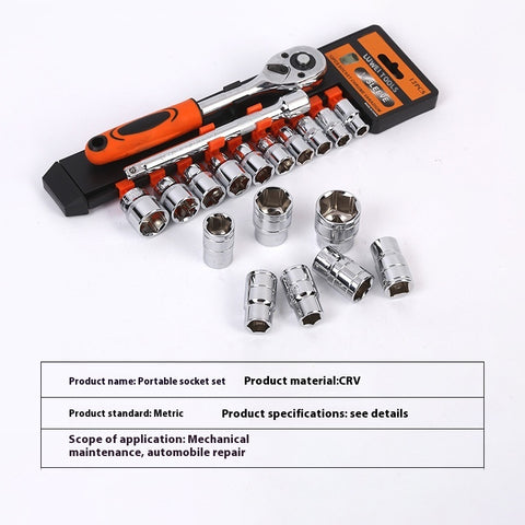 Ratchet Wrench Car Repair Tool Set
