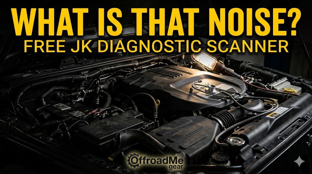 Jeep Wrangler JK acoustic diagnosis and clunk noise decoder tool